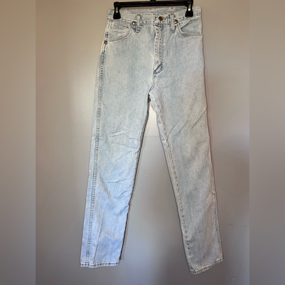 Vintage Wrangler Women's Light Blue Boot Cut Jeans
